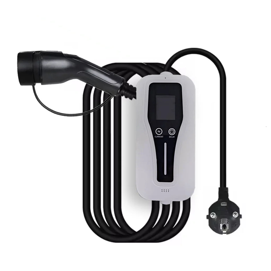 Type Portable 7KW-11KW EV Charger 16A Mode Level 2 AC