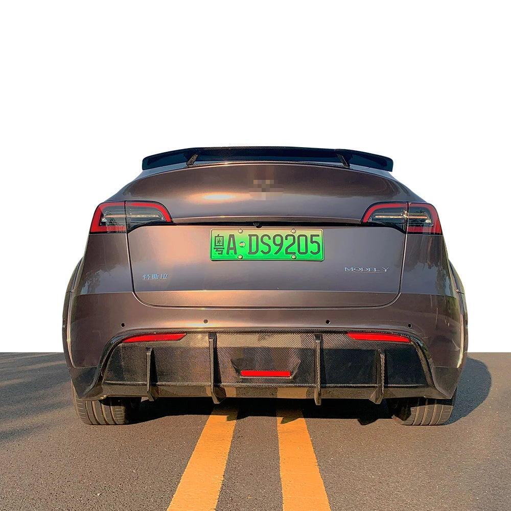 Chimera EV Conversions and Accessories - popular in USA  bodykit system  for Tesla Model Y carbon fiber car bumpers side skirt rear diffuser spoiler for tesla Y -  - 