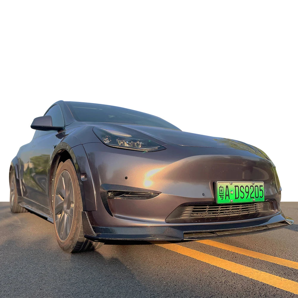 Chimera EV Conversions and Accessories - popular in USA  bodykit system  for Tesla Model Y carbon fiber car bumpers side skirt rear diffuser spoiler for tesla Y -  - 